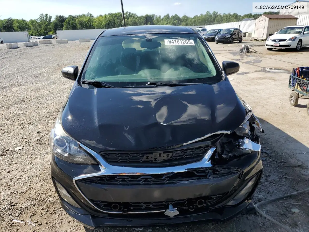2021 Chevrolet Spark Ls VIN: KL8CA6SA5MC709149 Lot: 64101205