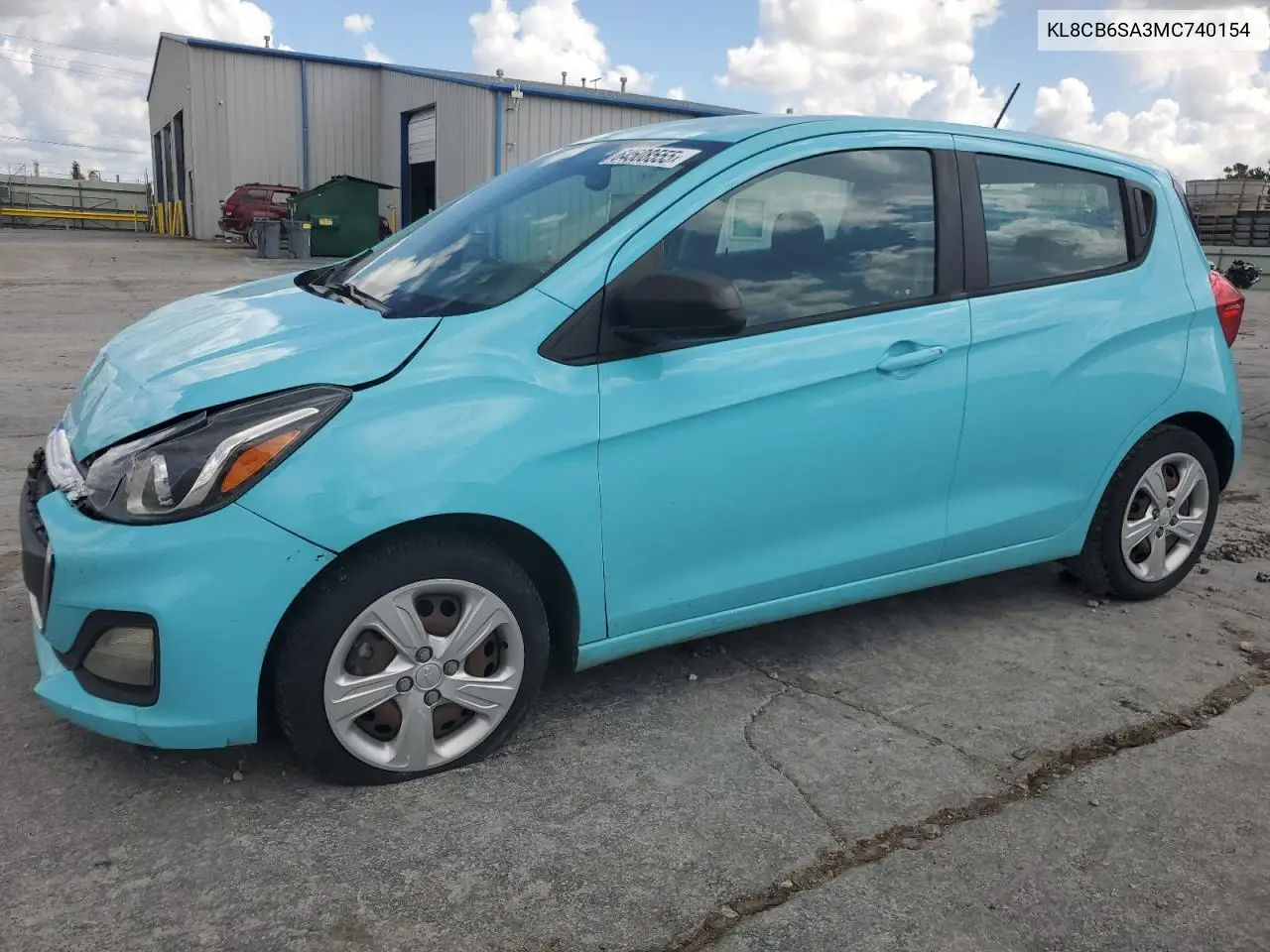 2021 Chevrolet Spark Ls VIN: KL8CB6SA3MC740154 Lot: 64508555