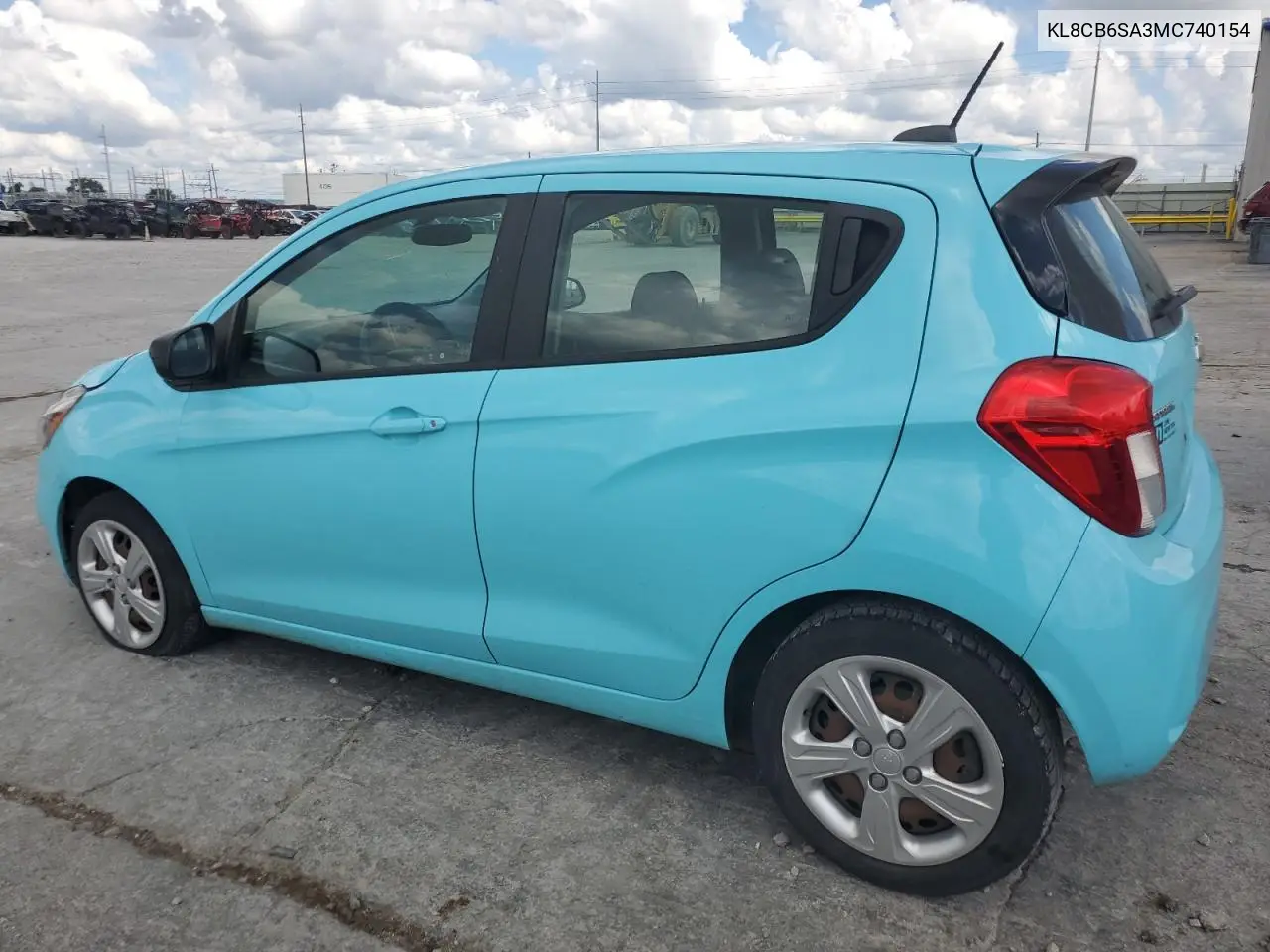 2021 Chevrolet Spark Ls VIN: KL8CB6SA3MC740154 Lot: 64508555