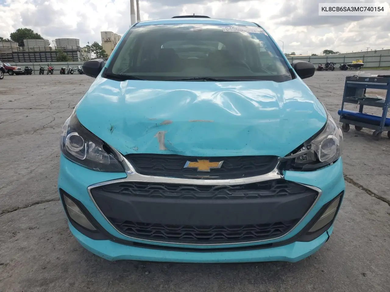 2021 Chevrolet Spark Ls VIN: KL8CB6SA3MC740154 Lot: 64508555