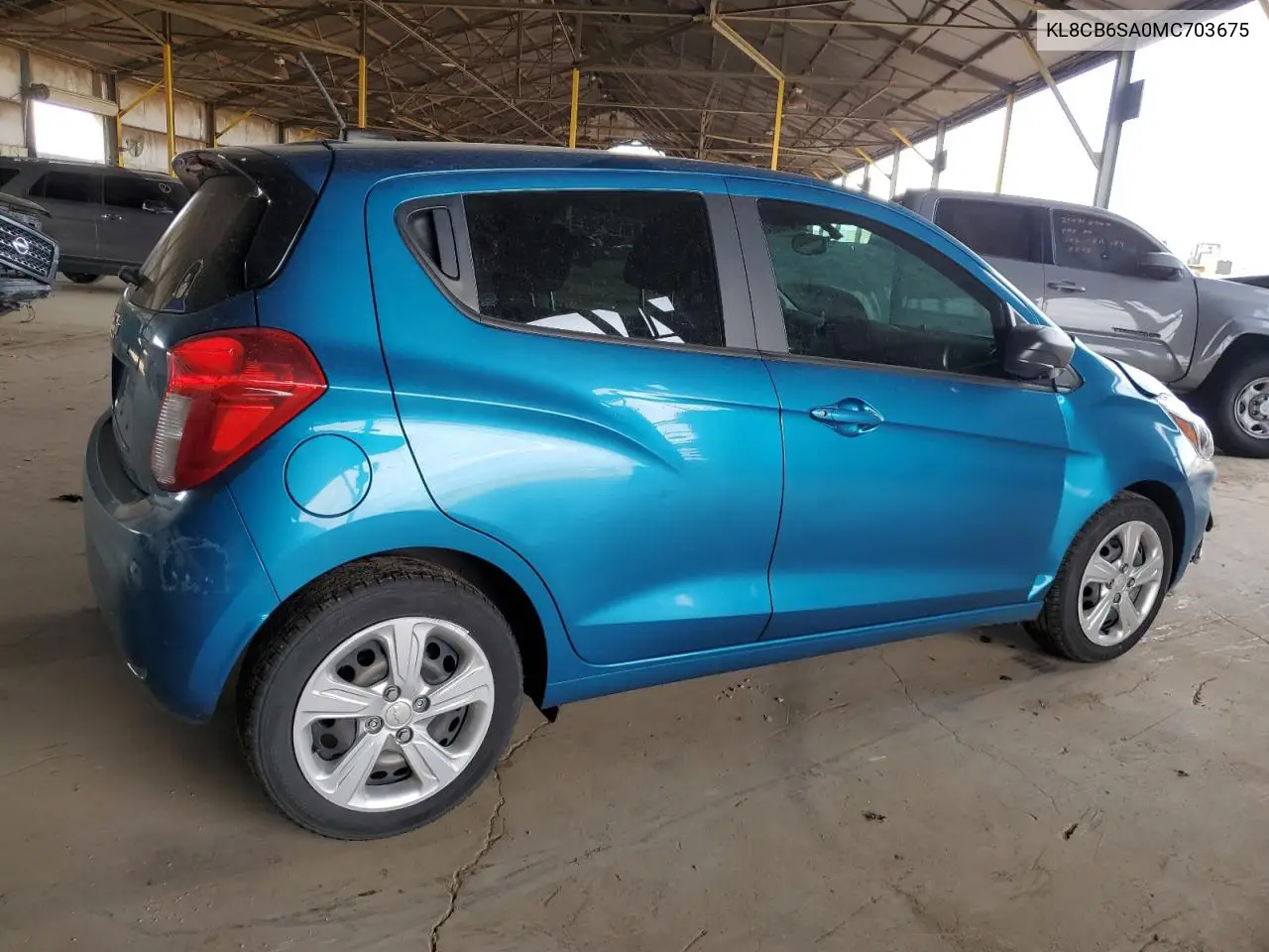 2021 Chevrolet Spark Ls VIN: KL8CB6SA0MC703675 Lot: 65169395