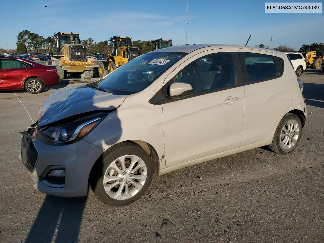 2021 Chevrolet Spark 1Lt VIN: KL8CD6SA1MC749039 Lot: 85825424
