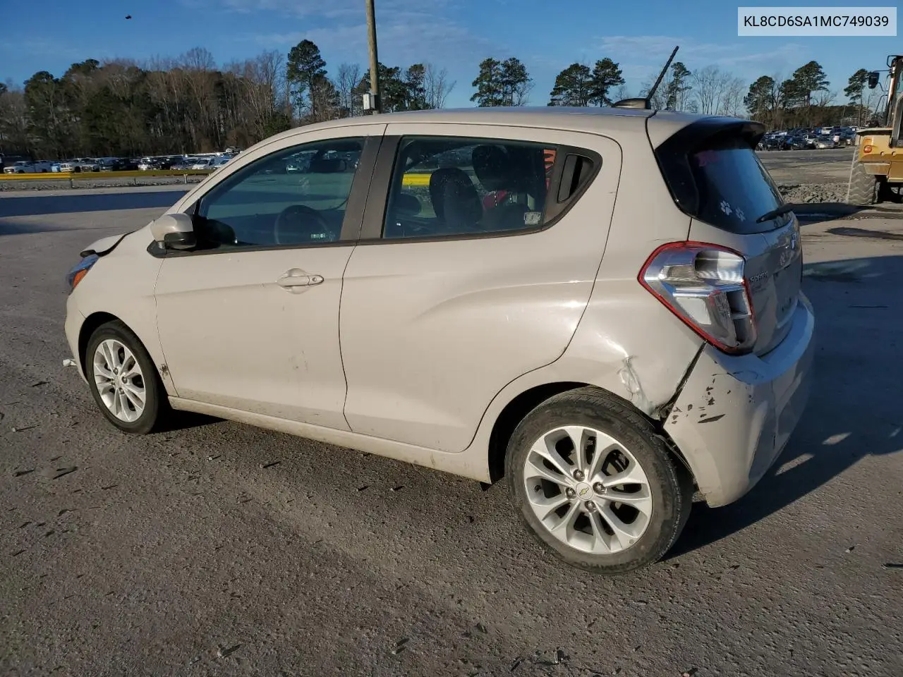 2021 Chevrolet Spark 1Lt VIN: KL8CD6SA1MC749039 Lot: 85825424