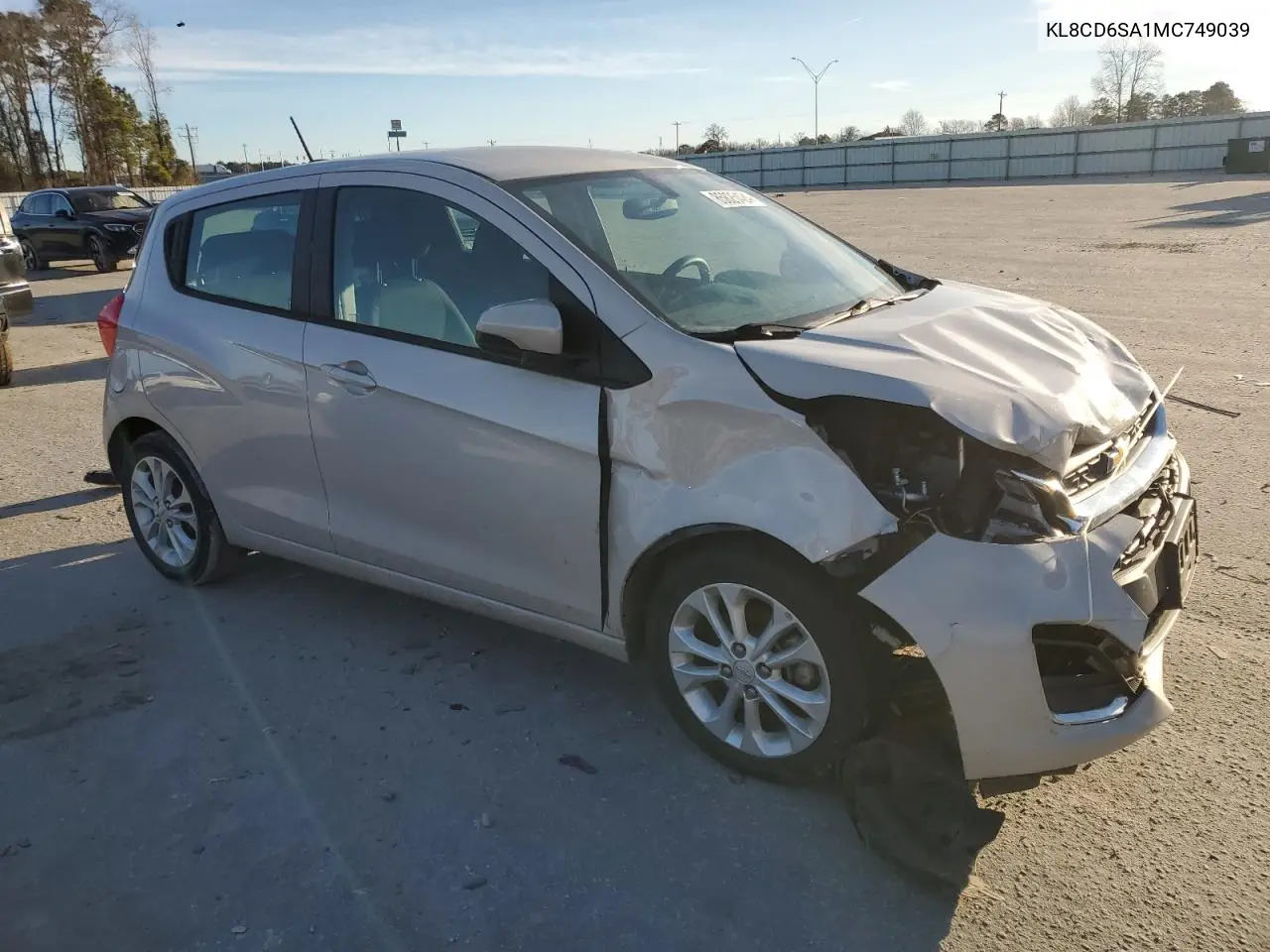 2021 Chevrolet Spark 1Lt VIN: KL8CD6SA1MC749039 Lot: 85825424