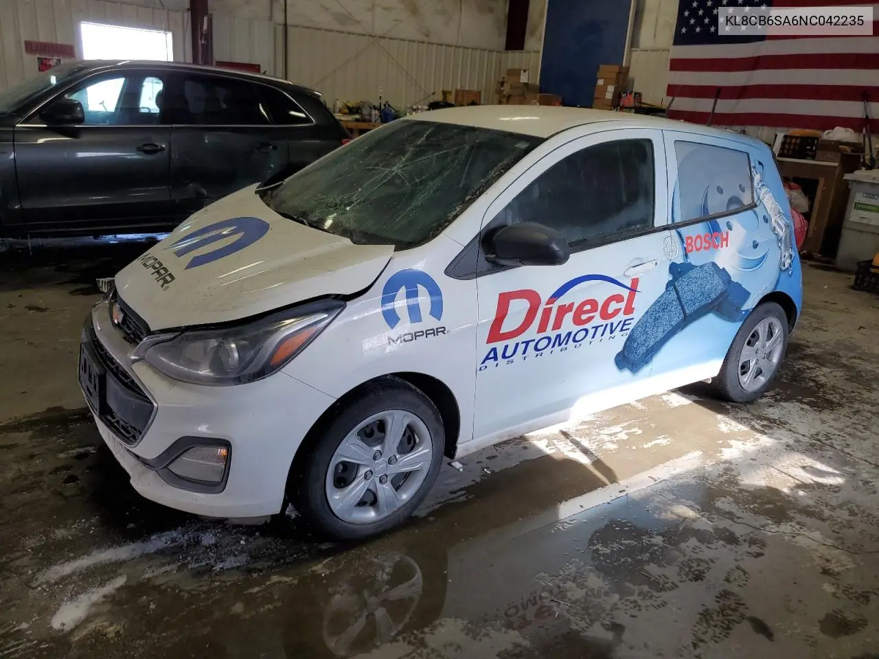 2022 Chevrolet Spark Ls VIN: KL8CB6SA6NC042235 Lot: 44524025