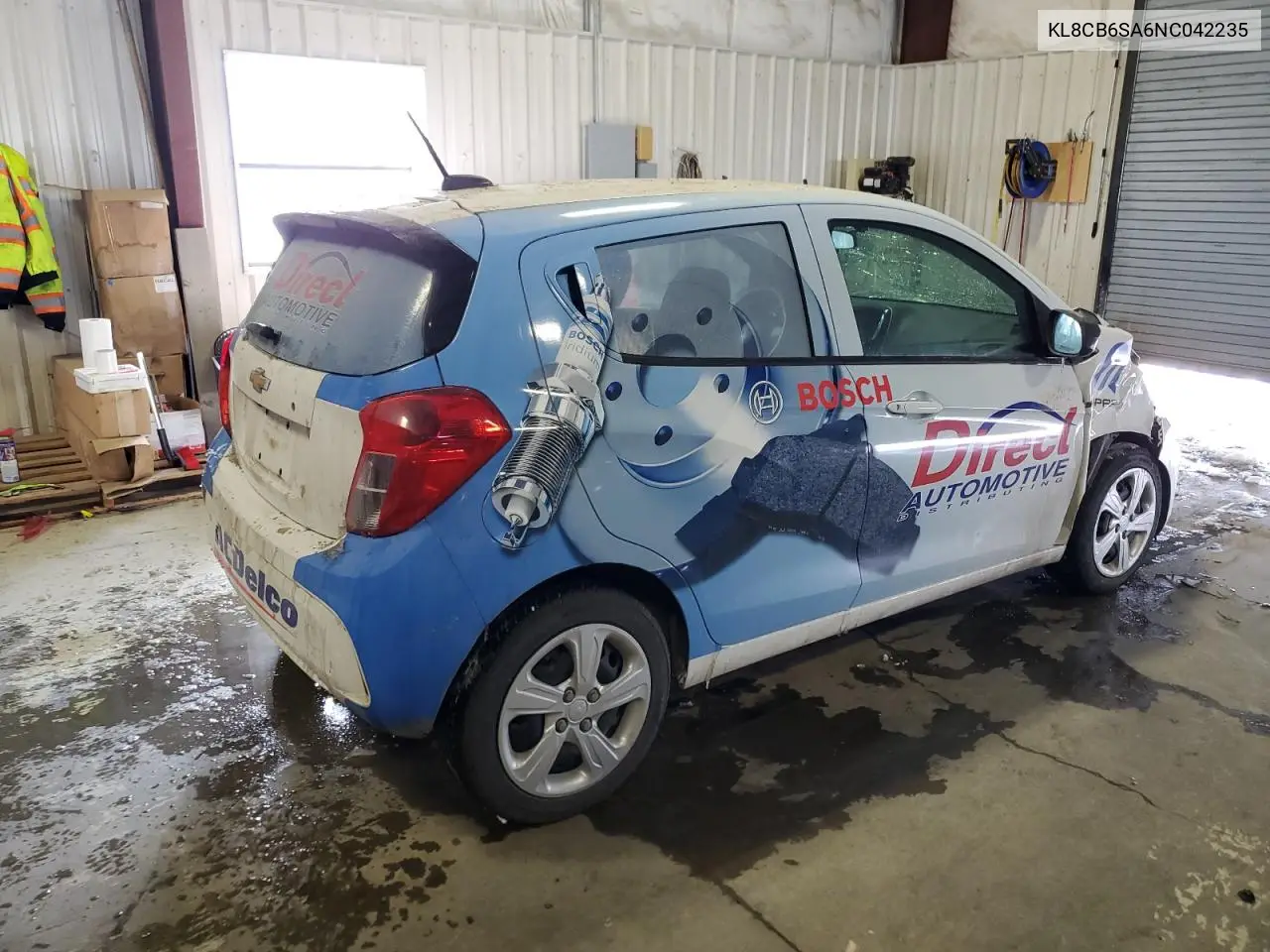 2022 Chevrolet Spark Ls VIN: KL8CB6SA6NC042235 Lot: 44524025