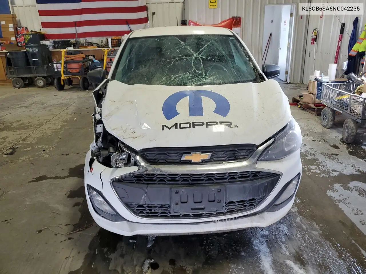 2022 Chevrolet Spark Ls VIN: KL8CB6SA6NC042235 Lot: 44524025