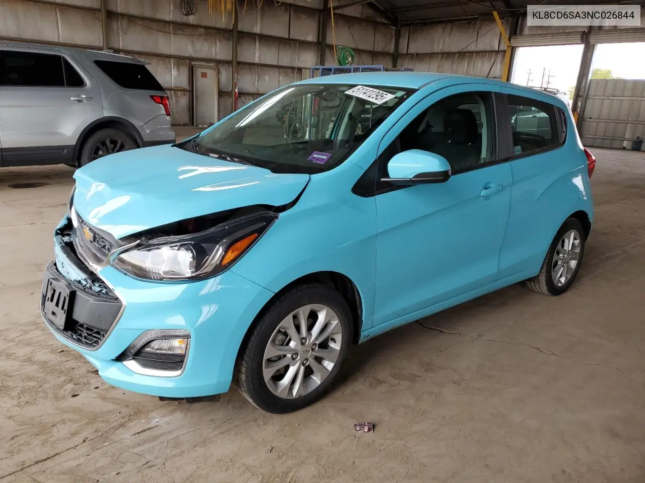 2022 Chevrolet Spark 1Lt VIN: KL8CD6SA3NC026844 Lot: 51141295