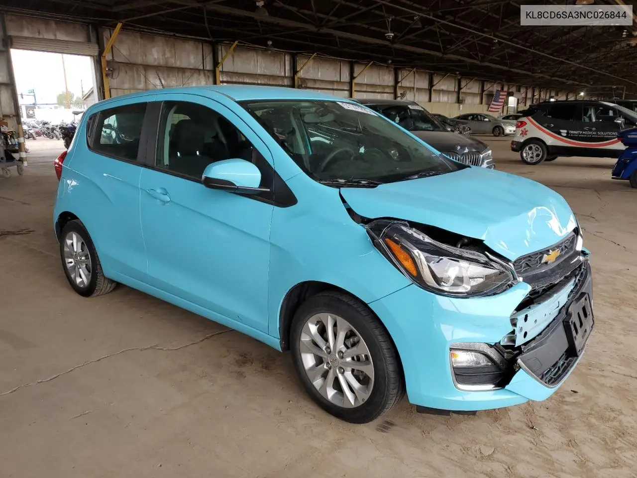 2022 Chevrolet Spark 1Lt VIN: KL8CD6SA3NC026844 Lot: 51141295