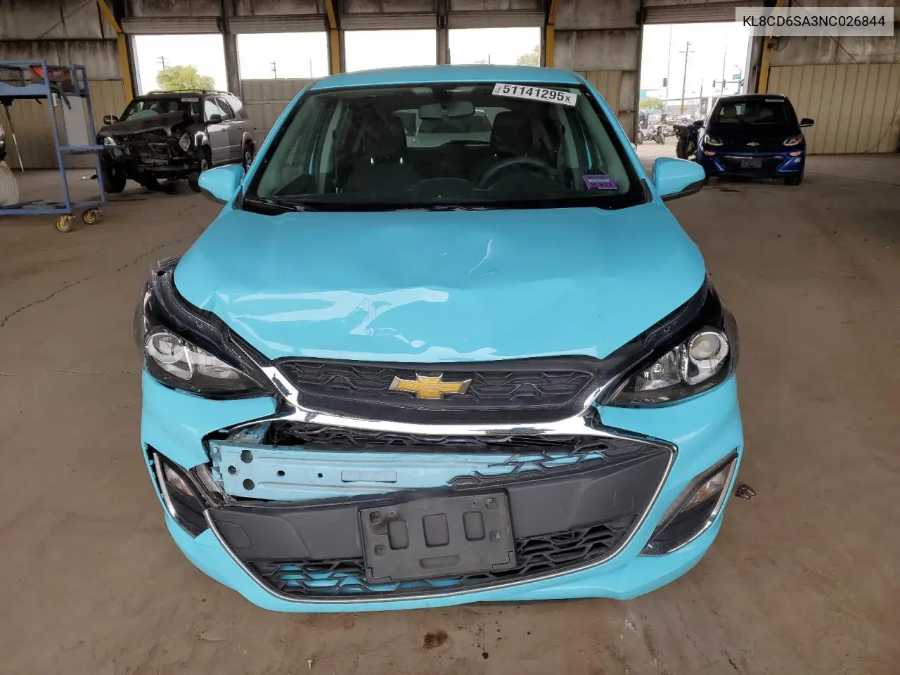 2022 Chevrolet Spark 1Lt VIN: KL8CD6SA3NC026844 Lot: 51141295