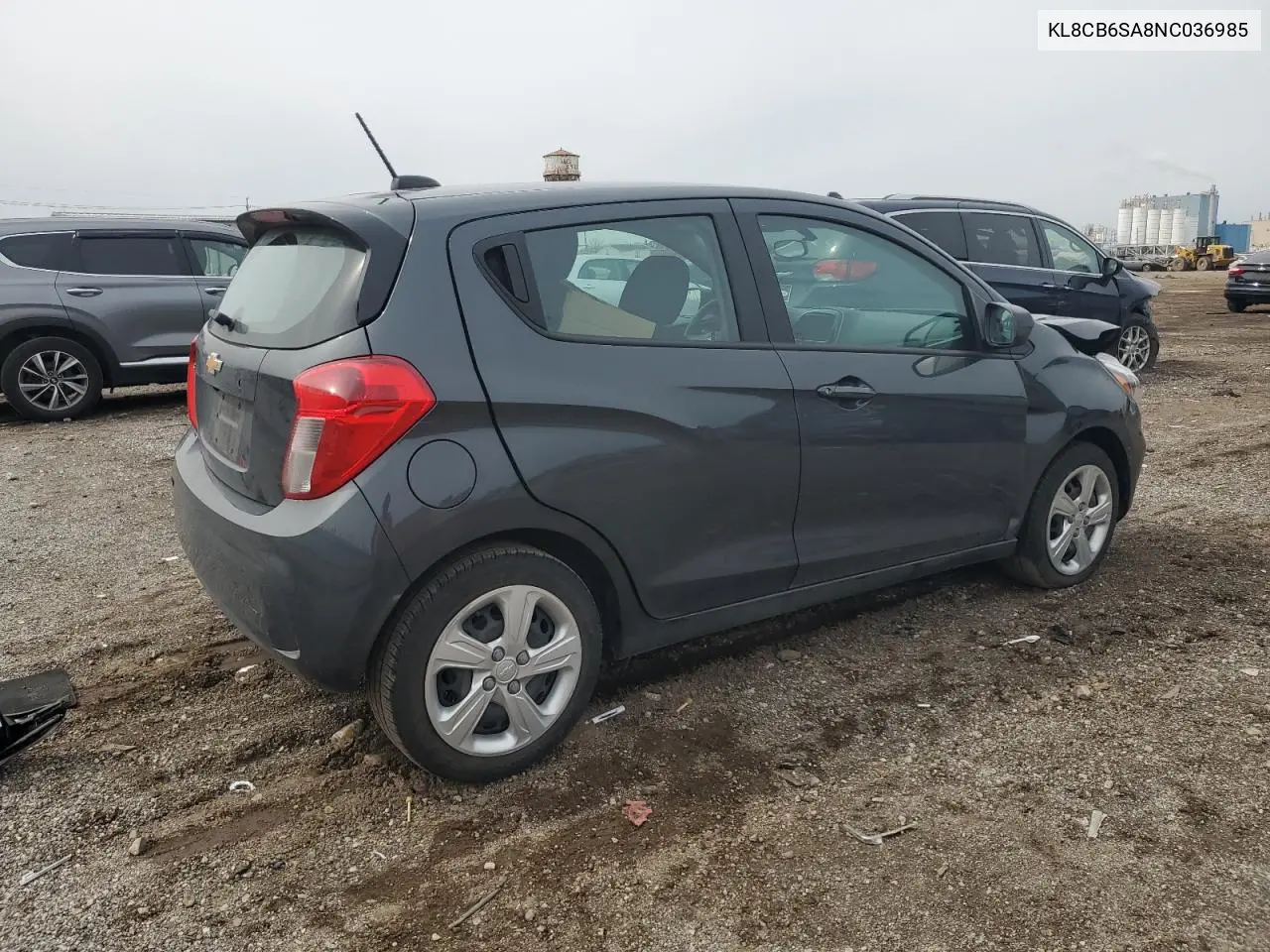 2022 Chevrolet Spark Ls VIN: KL8CB6SA8NC036985 Lot: 51569235