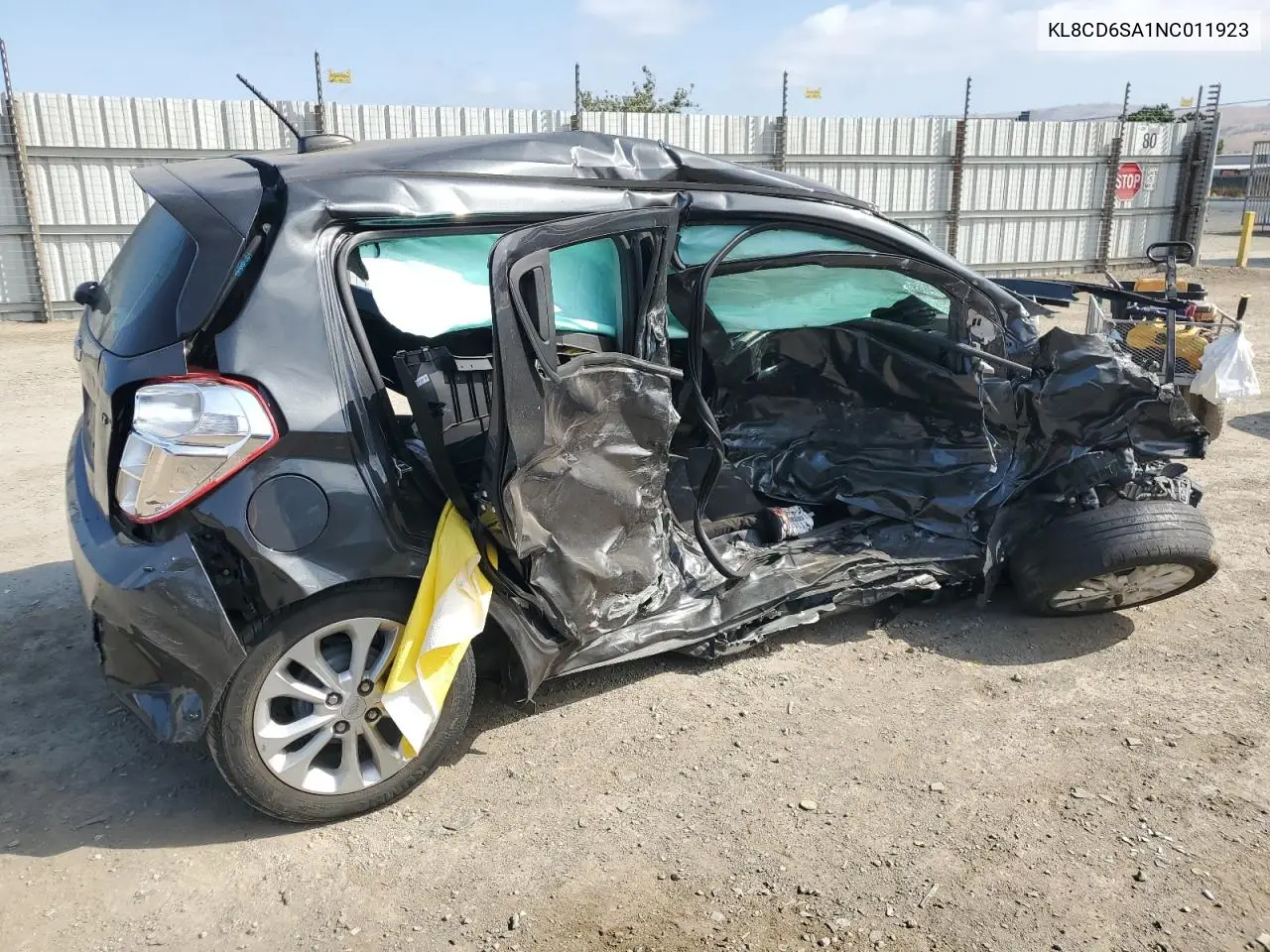 2022 Chevrolet Spark 1Lt VIN: KL8CD6SA1NC011923 Lot: 59763415