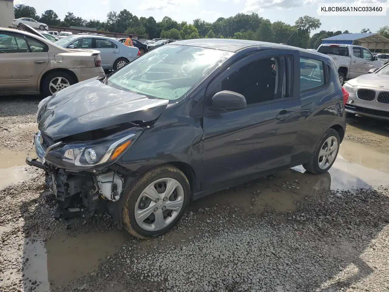 2022 Chevrolet Spark Ls VIN: KL8CB6SA1NC033460 Lot: 61585735