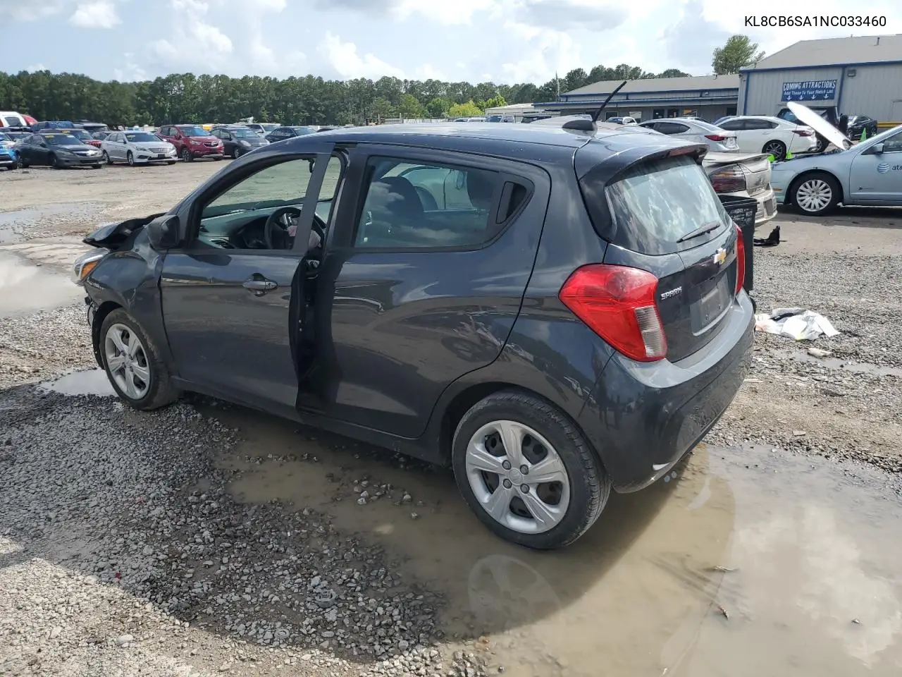 2022 Chevrolet Spark Ls VIN: KL8CB6SA1NC033460 Lot: 61585735