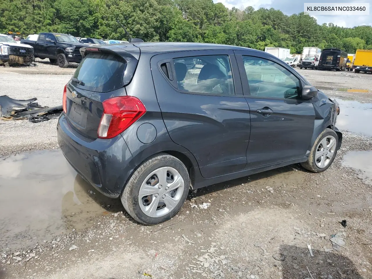 2022 Chevrolet Spark Ls VIN: KL8CB6SA1NC033460 Lot: 61585735