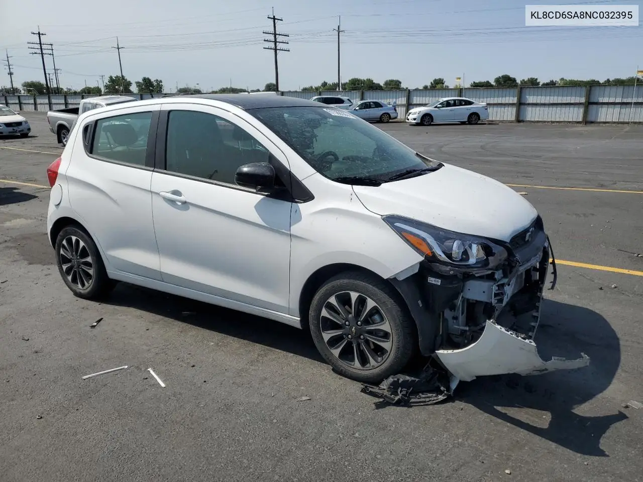 2022 Chevrolet Spark 1Lt VIN: KL8CD6SA8NC032395 Lot: 61588385