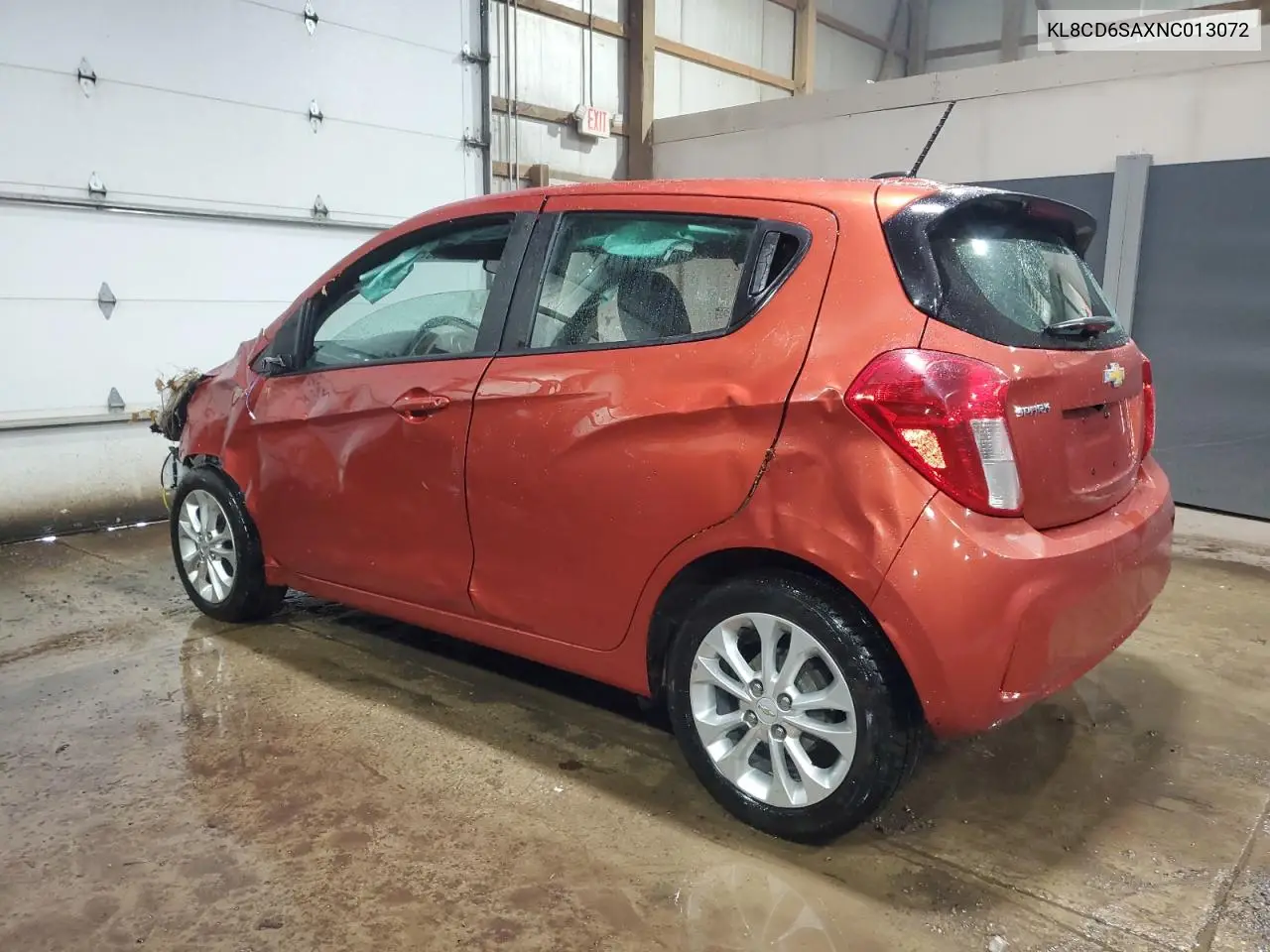 2022 Chevrolet Spark 1Lt VIN: KL8CD6SAXNC013072 Lot: 61981395
