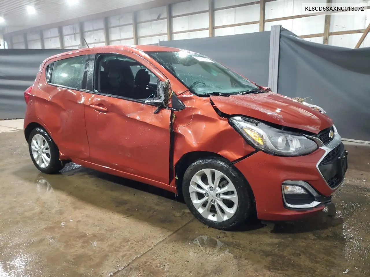 2022 Chevrolet Spark 1Lt VIN: KL8CD6SAXNC013072 Lot: 61981395