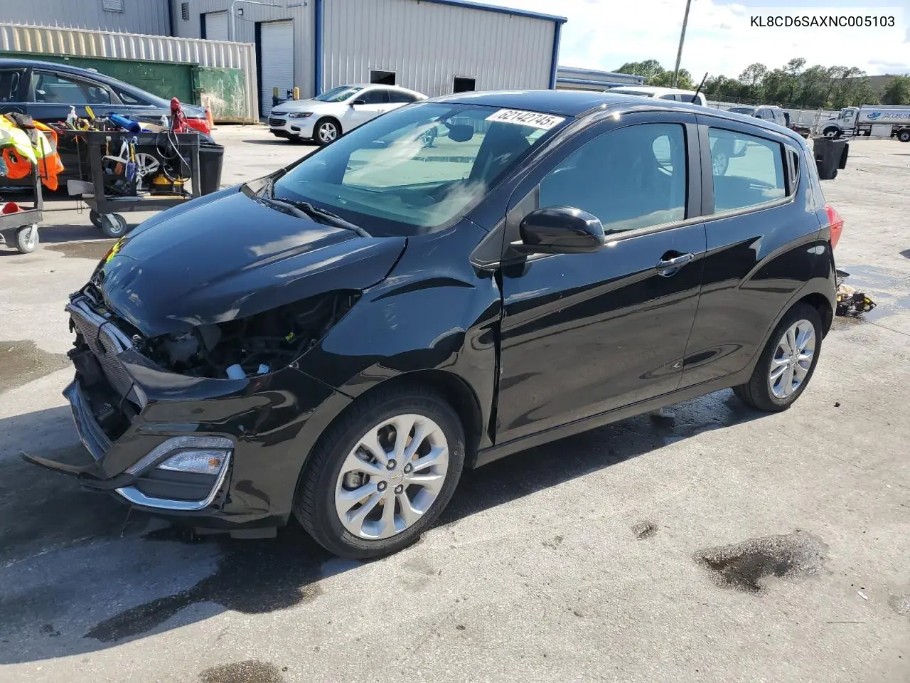 2022 Chevrolet Spark 1Lt VIN: KL8CD6SAXNC005103 Lot: 62142745
