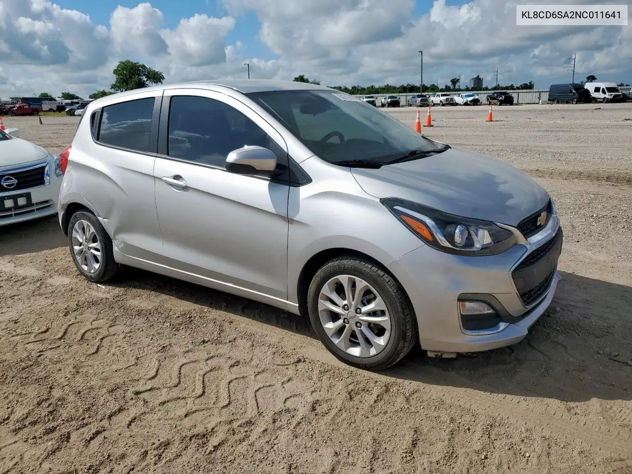 2022 Chevrolet Spark 1Lt VIN: KL8CD6SA2NC011641 Lot: 62210445