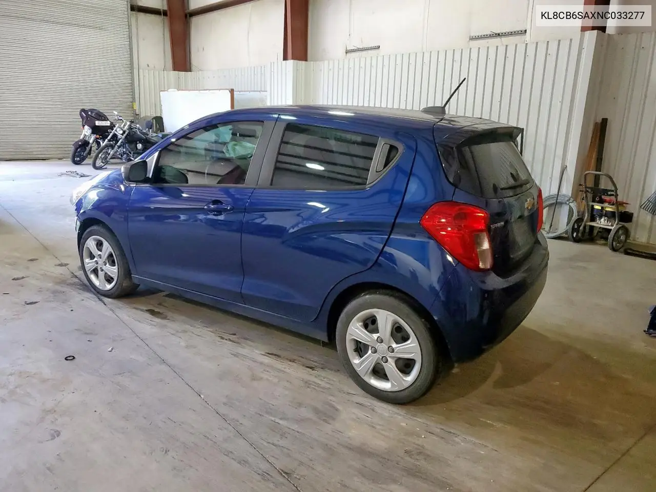 2022 Chevrolet Spark Ls VIN: KL8CB6SAXNC033277 Lot: 62653575