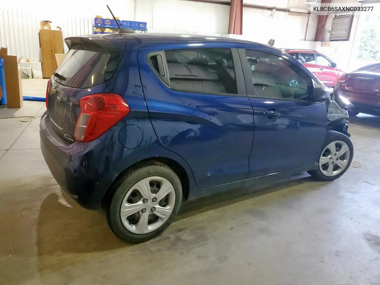 2022 Chevrolet Spark Ls VIN: KL8CB6SAXNC033277 Lot: 62653575