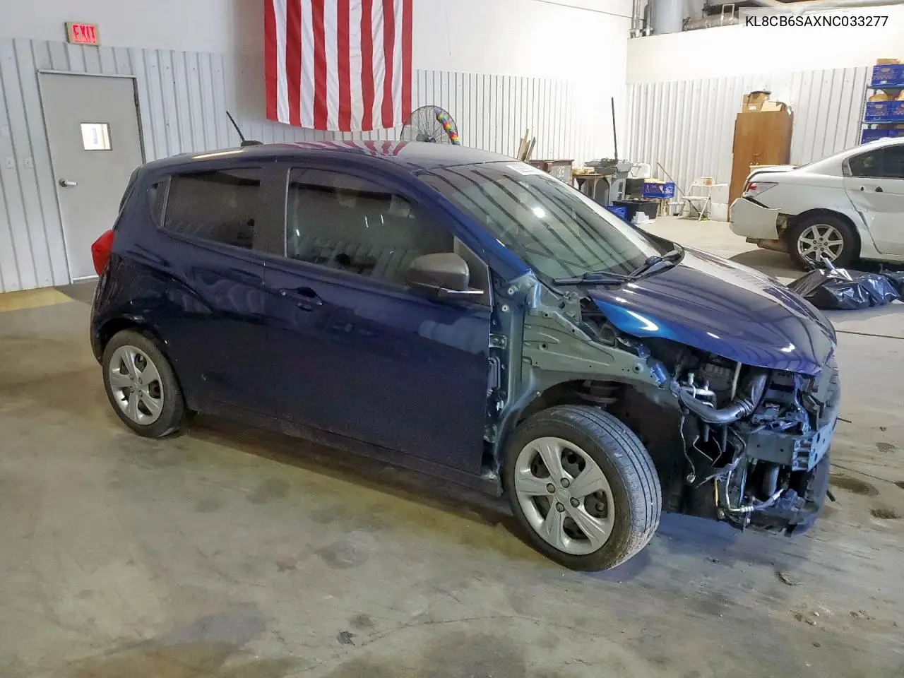 2022 Chevrolet Spark Ls VIN: KL8CB6SAXNC033277 Lot: 62653575