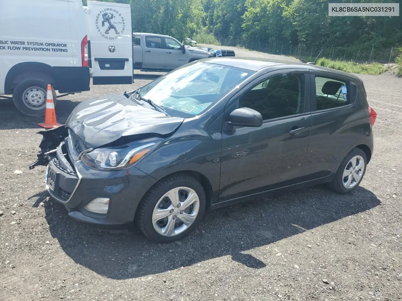 2022 Chevrolet Spark Ls VIN: KL8CB6SA5NC031291 Lot: 63642675