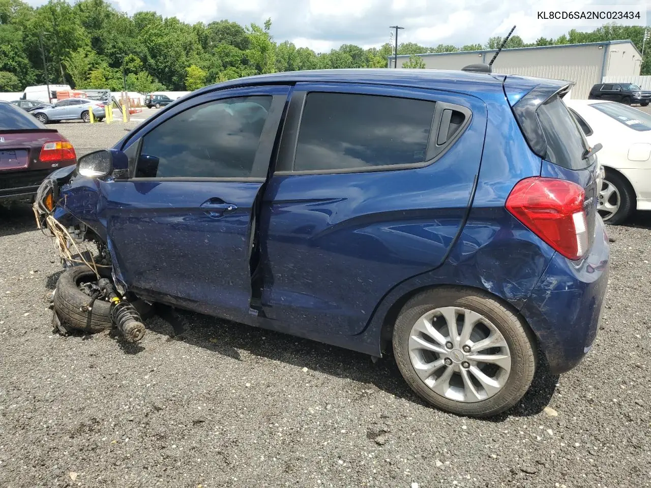 2022 Chevrolet Spark 1Lt VIN: KL8CD6SA2NC023434 Lot: 64248505