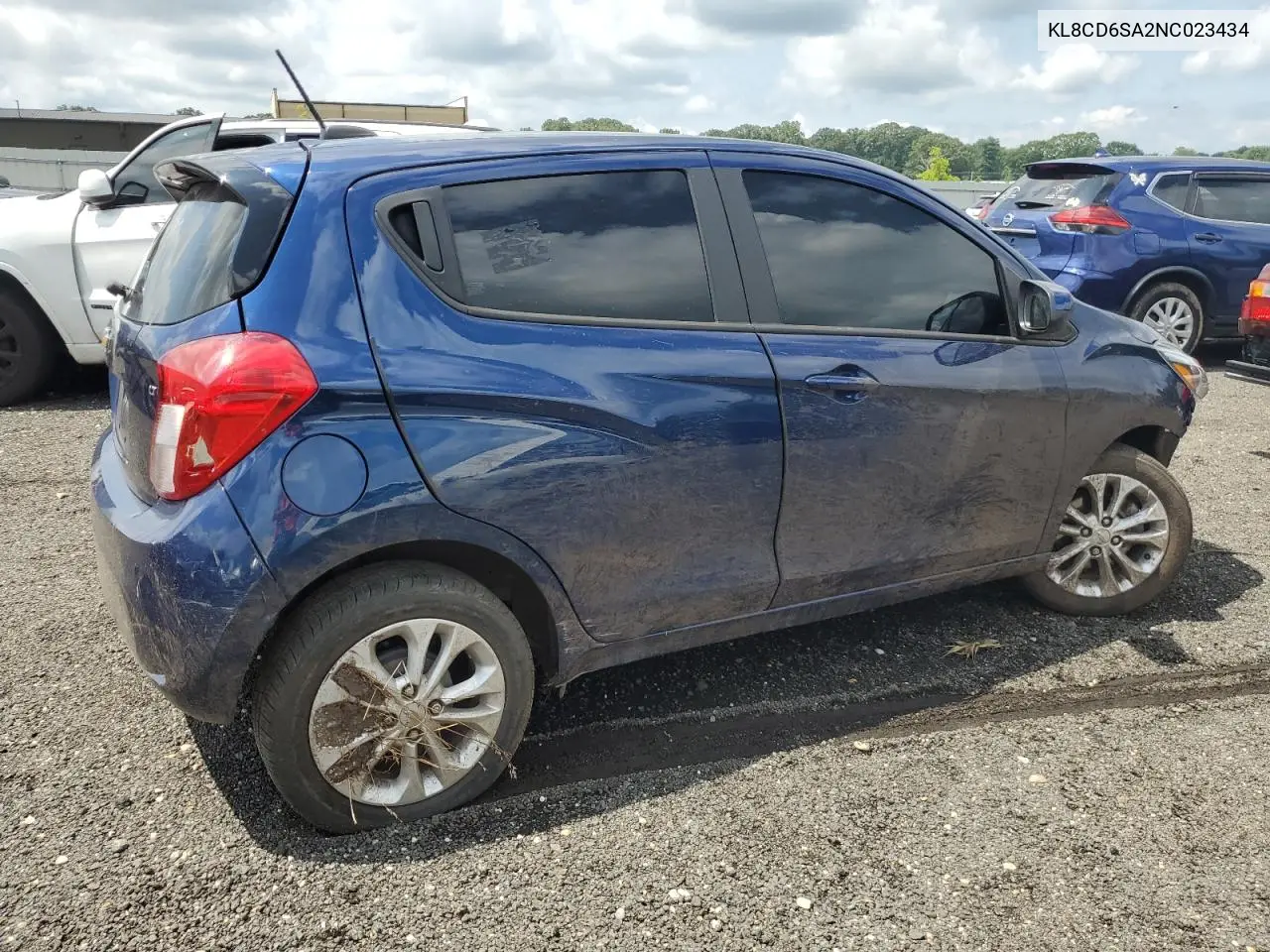 2022 Chevrolet Spark 1Lt VIN: KL8CD6SA2NC023434 Lot: 64248505