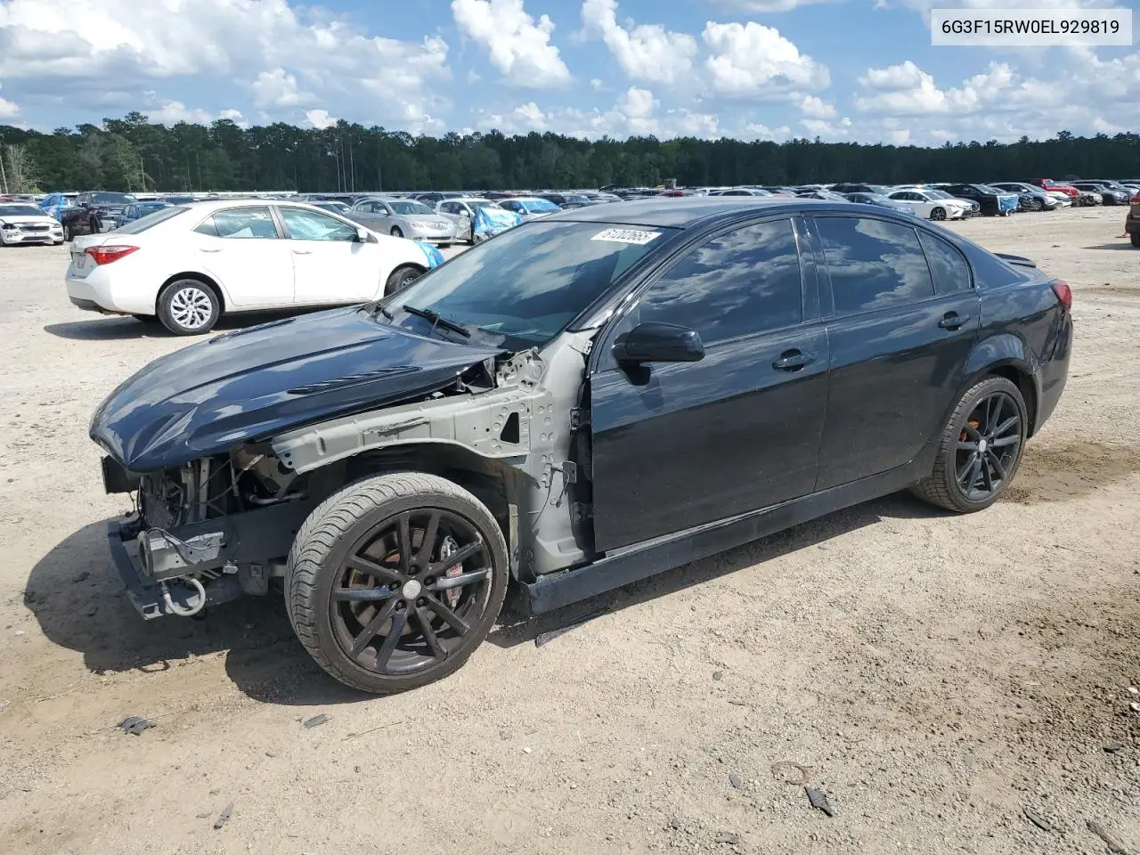 2014 Chevrolet Ss VIN: 6G3F15RW0EL929819 Lot: 61202665