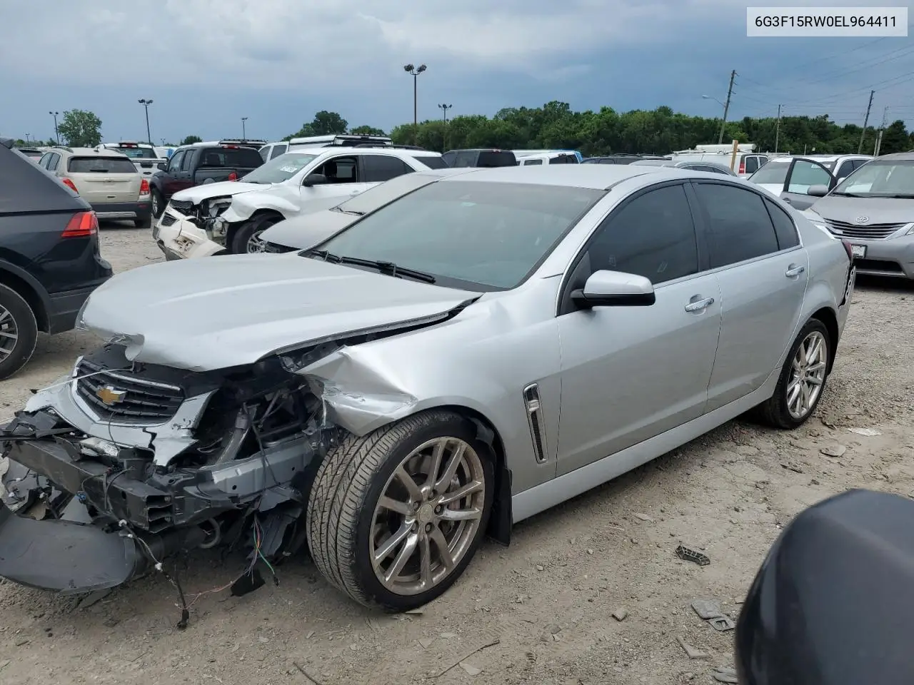 2014 Chevrolet Ss VIN: 6G3F15RW0EL964411 Lot: 62266265