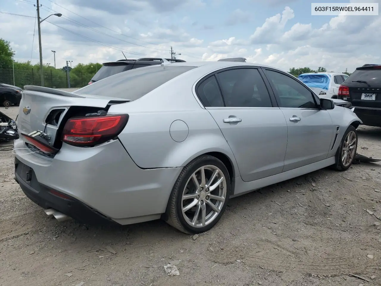 2014 Chevrolet Ss VIN: 6G3F15RW0EL964411 Lot: 62266265