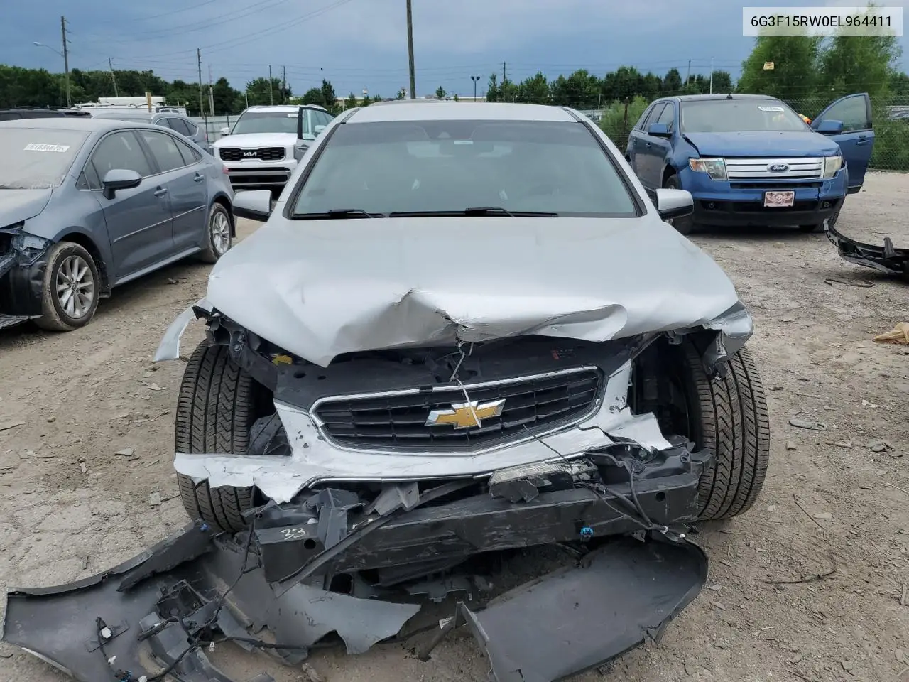2014 Chevrolet Ss VIN: 6G3F15RW0EL964411 Lot: 62266265