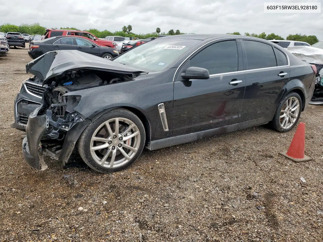 2014 Chevrolet Ss VIN: 6G3F15RW3EL928180 Lot: 63566305