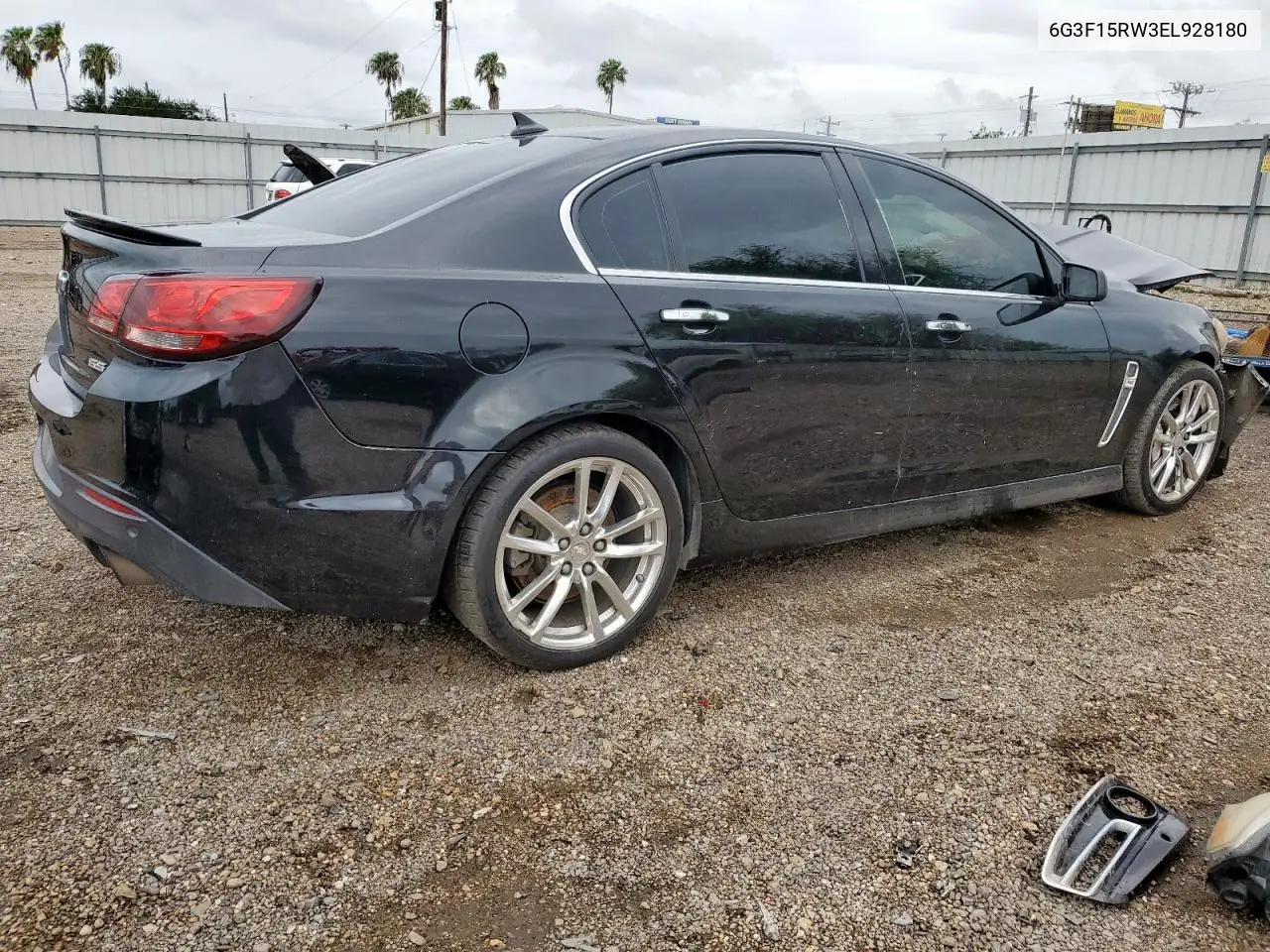 2014 Chevrolet Ss VIN: 6G3F15RW3EL928180 Lot: 63566305