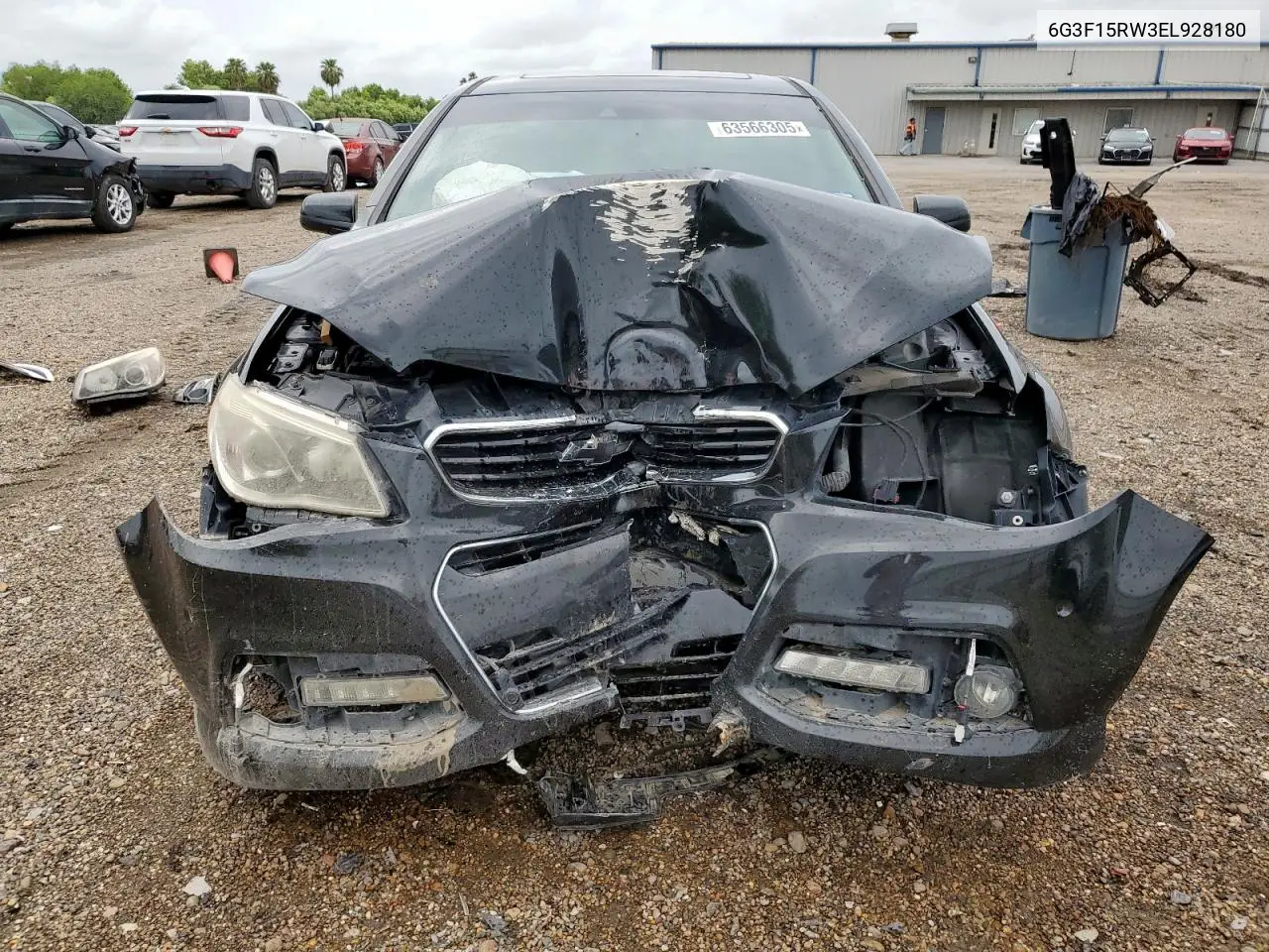 2014 Chevrolet Ss VIN: 6G3F15RW3EL928180 Lot: 63566305