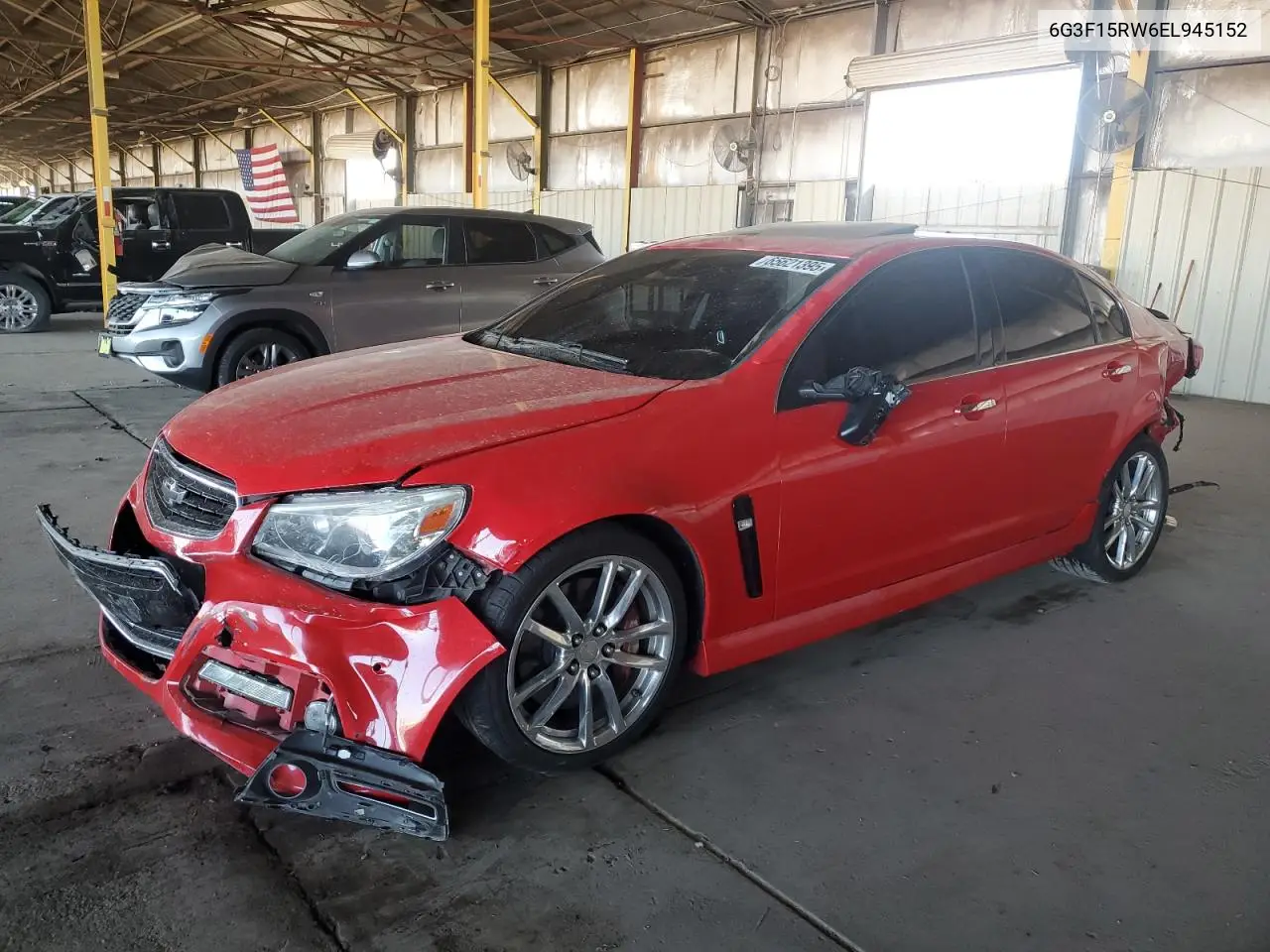 2014 Chevrolet Ss VIN: 6G3F15RW6EL945152 Lot: 65621395