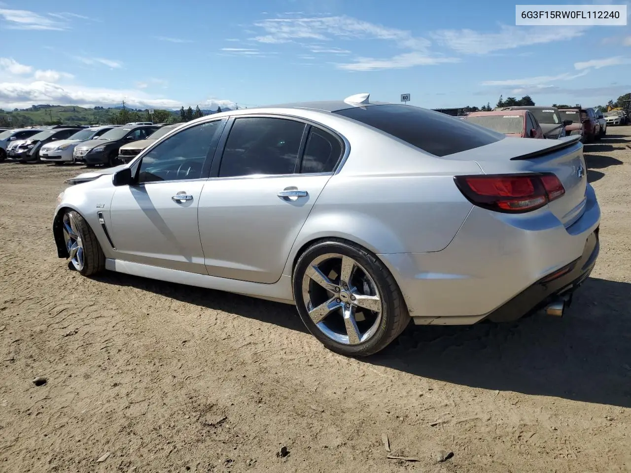2015 Chevrolet Ss VIN: 6G3F15RW0FL112240 Lot: 50087735