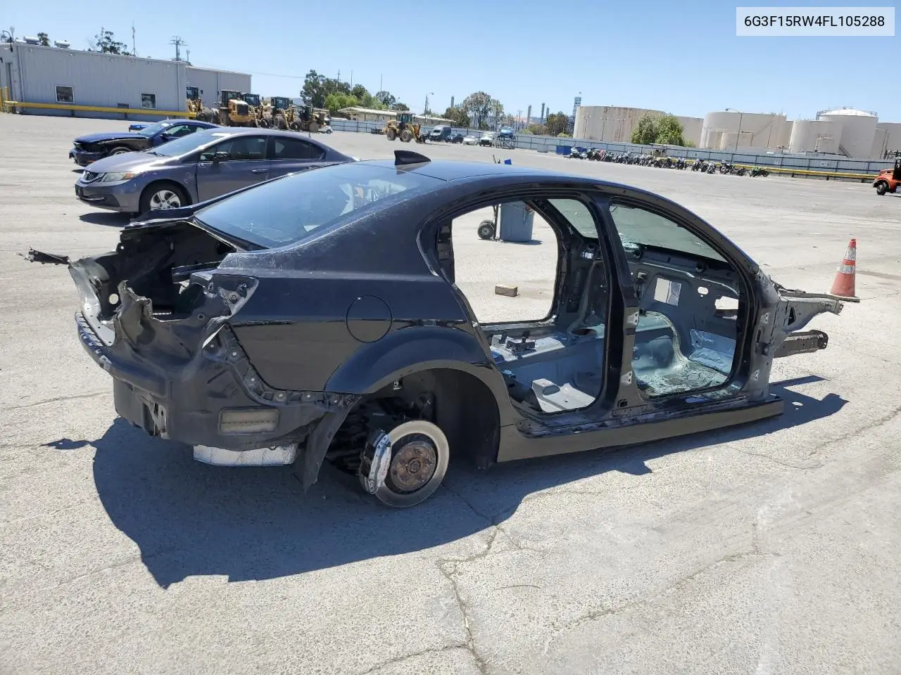 2015 Chevrolet Ss VIN: 6G3F15RW4FL105288 Lot: 62022935