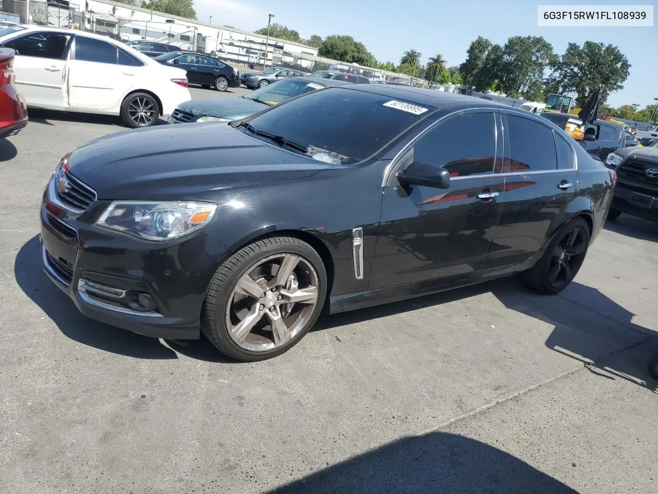 2015 Chevrolet Ss VIN: 6G3F15RW1FL108939 Lot: 62139995