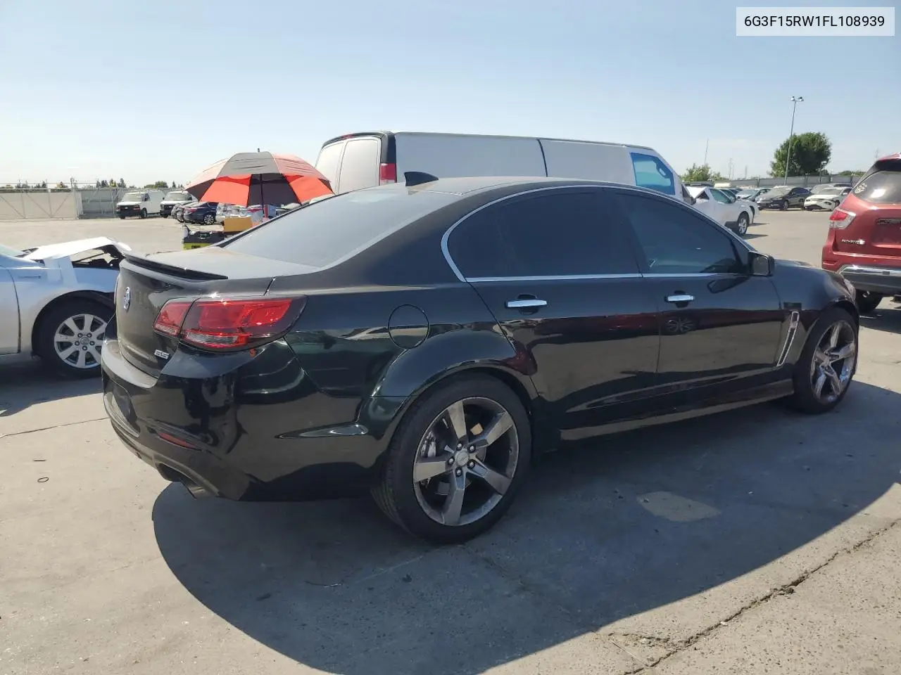 2015 Chevrolet Ss VIN: 6G3F15RW1FL108939 Lot: 62139995