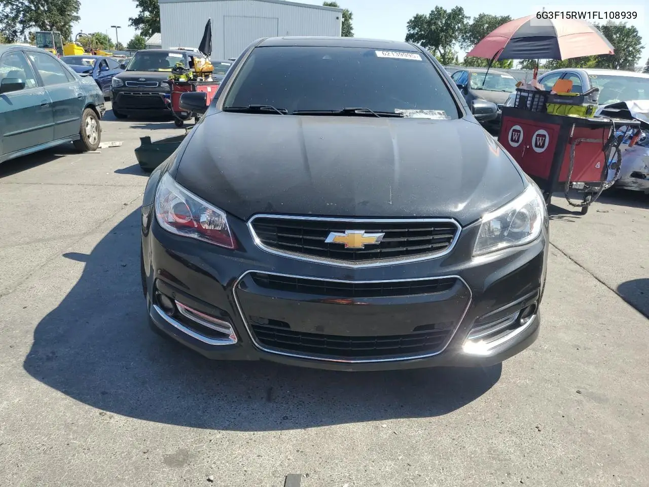 2015 Chevrolet Ss VIN: 6G3F15RW1FL108939 Lot: 62139995