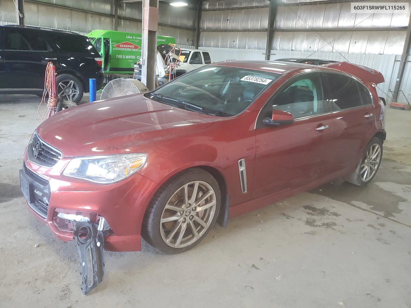 2015 Chevrolet Ss VIN: 6G3F15RW9FL115265 Lot: 65378254
