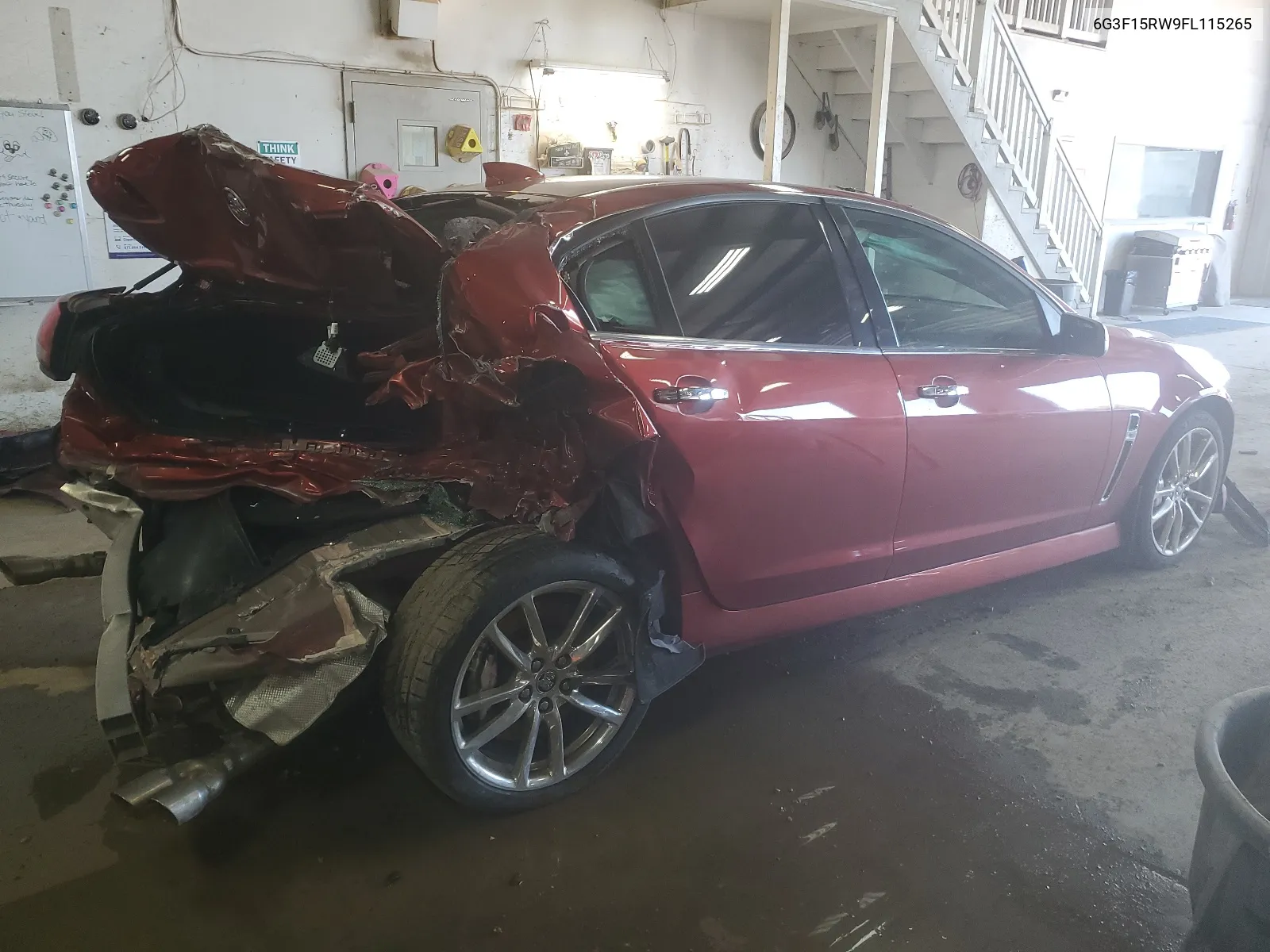 2015 Chevrolet Ss VIN: 6G3F15RW9FL115265 Lot: 65378254