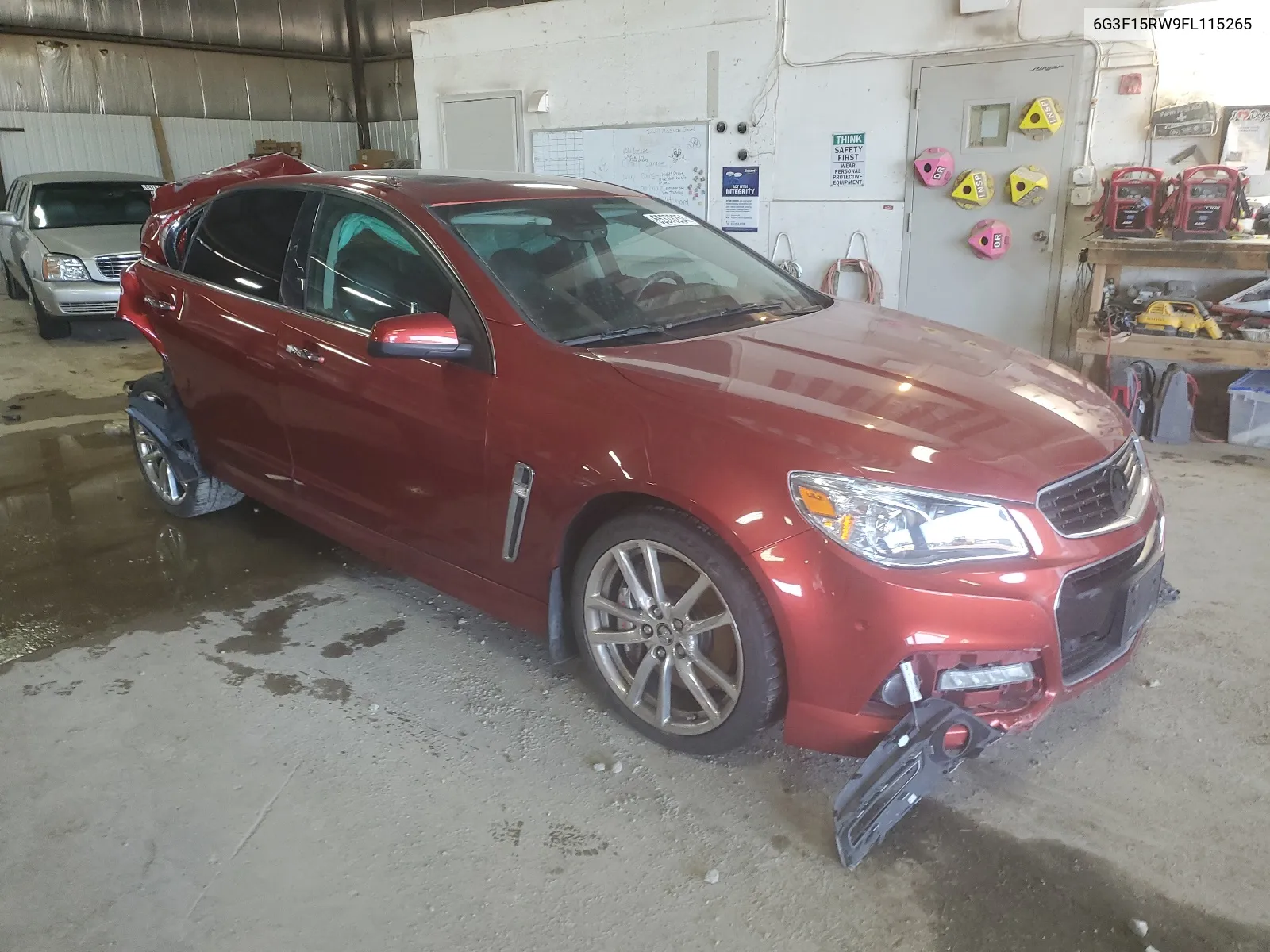 2015 Chevrolet Ss VIN: 6G3F15RW9FL115265 Lot: 65378254
