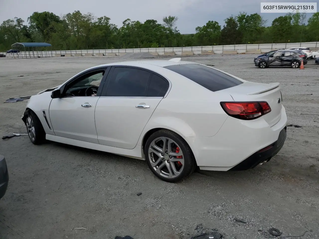 2016 Chevrolet Ss VIN: 6G3F15RW9GL215318 Lot: 53187855