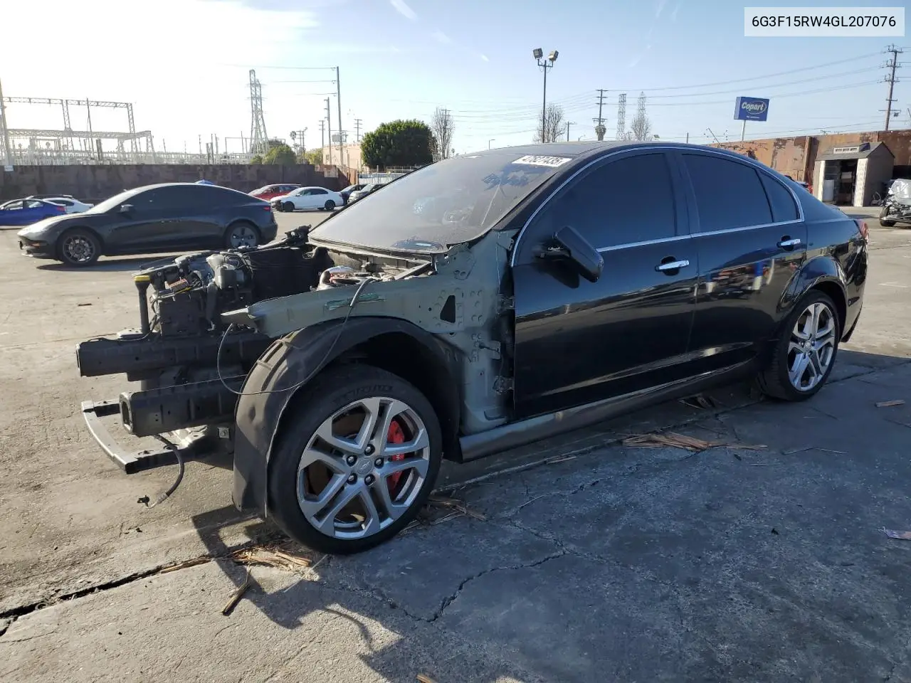 2016 Chevrolet Ss VIN: 6G3F15RW4GL207076 Lot: 60496295