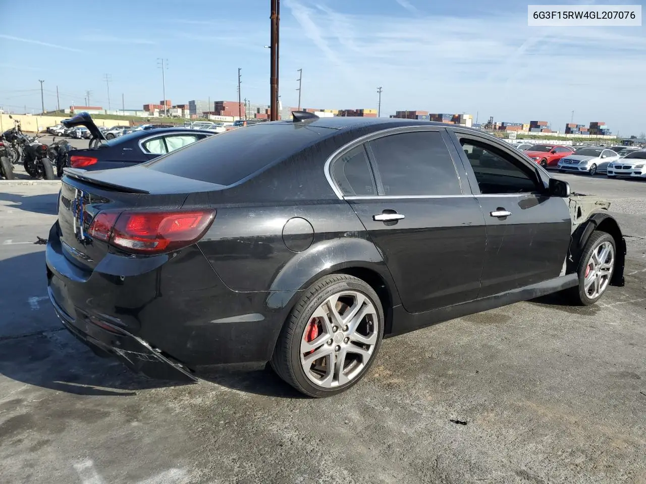 2016 Chevrolet Ss VIN: 6G3F15RW4GL207076 Lot: 60496295