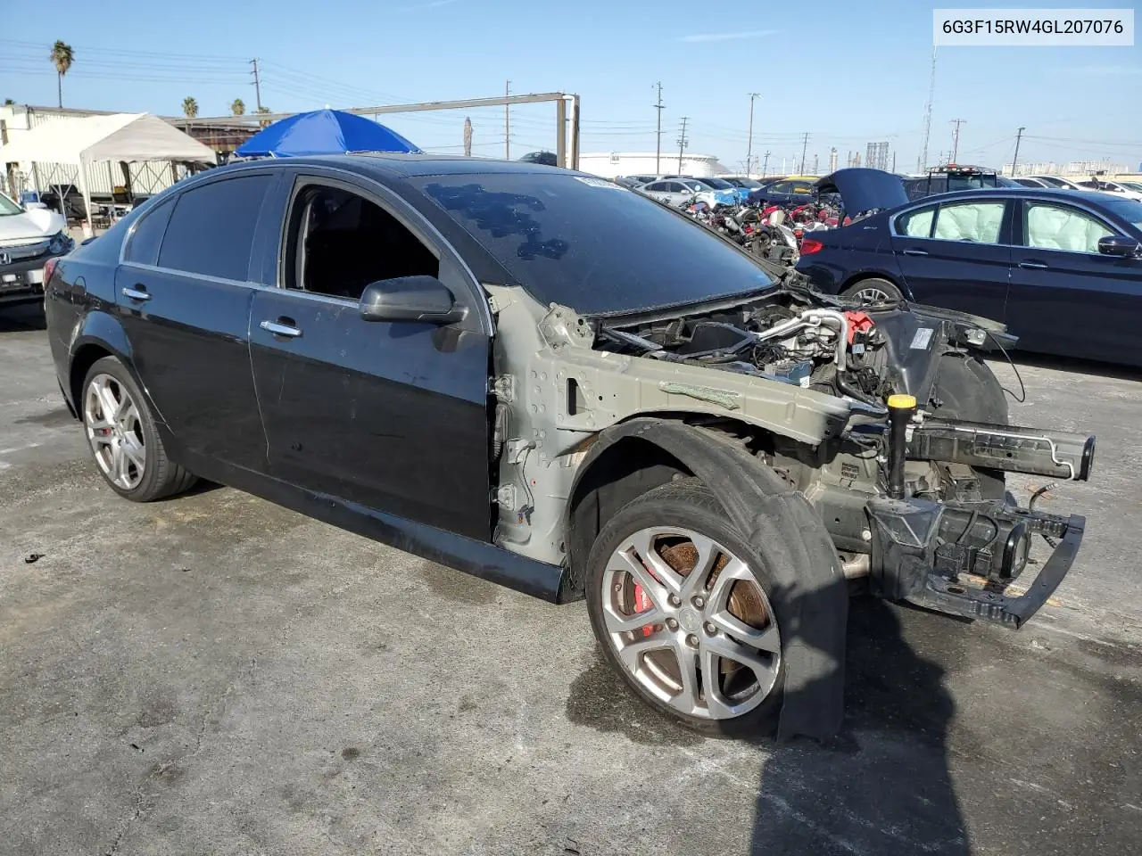 2016 Chevrolet Ss VIN: 6G3F15RW4GL207076 Lot: 60496295